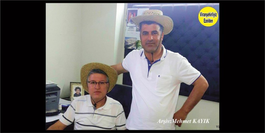 Viranşehirspor’da Yıllarca Başarılı Futbol Oynamış, Sevilen İnsan Remzi Akmeşe ve Arkadaşı Abdulkerim Çelik