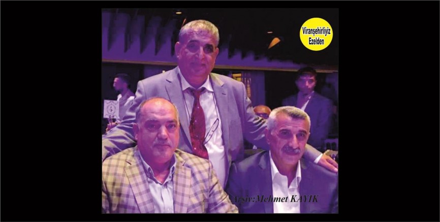 Viranşehirspor Futbol Kulübü Eski Başkanlarından, Paşa Tekinler, İşadamı ali Göl ve Arkadaşı