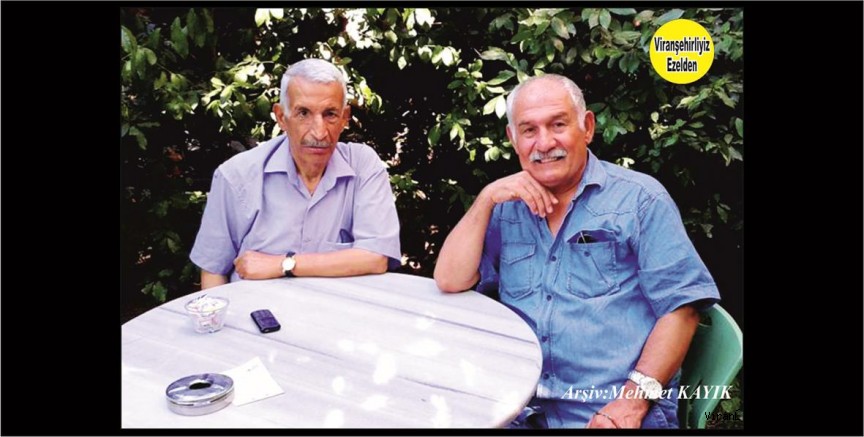Viranşehirspor Futbol Kulübünde Yıllarca Başkanlık yapmış, Merhum Cerrah Bozkoyun ve Arkadaşı Öğretmen Osman Erdil