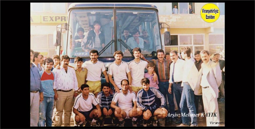 Viranşehirspor Futbol Takımına ait 1986 Yılı Fotoğrafı