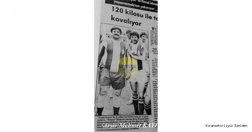 Viranşehirspor’un Başarılı Sol Açık Mevkisindeki Eski Futbolcularından Cemil Yüksel(Cemil Hoca) ve Sevilen Taraftar Merhum Recep Açık(Baba Recco)