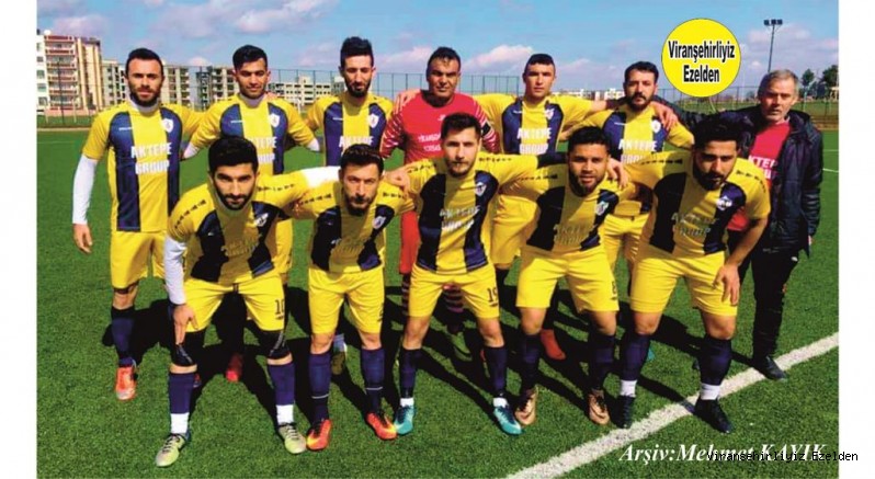 Viranşehirsporda Başarılı olarak Teknik Direktörlük yapan Garip Çalbay ve Futbolcuları