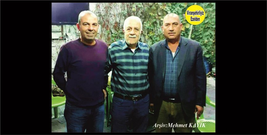 Viranşehirsporun Eski Başarılı Futbolcularından İbrahim Erol, Cevher Takanak ve Berber Gani Önen