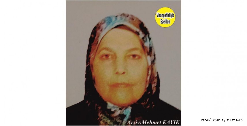 Yakın zamanda Vefat etmiş, Değerli Annelerimizden Olan, Merhume Ayten Niğit