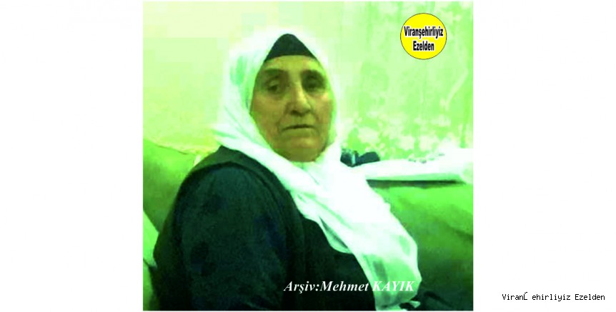 Yakın zamanda Vefat etmiş, Değerli Annelerimizden Olan, Merhume Gülü Yıldırım