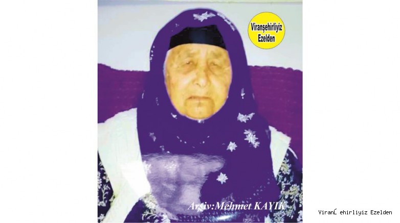 Yakın zamanda Vefat etmiş, Değerli Annelerimizden Olan, Merhume Kudret Türkoğlu