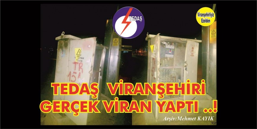 YETER YETER YETER ARTIK SENİN DERDİNDEN TEDAŞ KENDİNE ÇEKİ DÜZEN VER