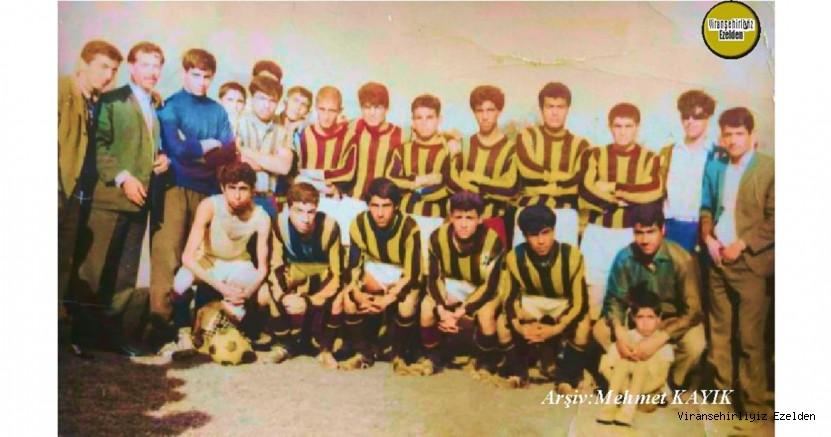 Yıl 1968 Viranşehir Ceylanspor Futbol Takımın Eski Futbolcularından, Merhum Mehmet Mızraklı, Merhum Sefer Taylan, Merhum Aziz Kahraman, Necati Duygu, Kaleci Remzi Taylan