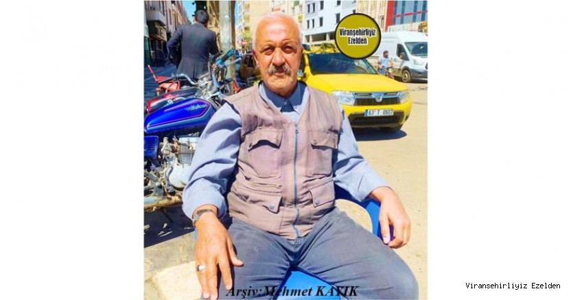 Yıllarca Viranşehir Lisesinde Memur olarak Görev yapmış, Sevilen Değerlerimizden olan, Emekli Memur Casım Özçelik(Abê Cass)