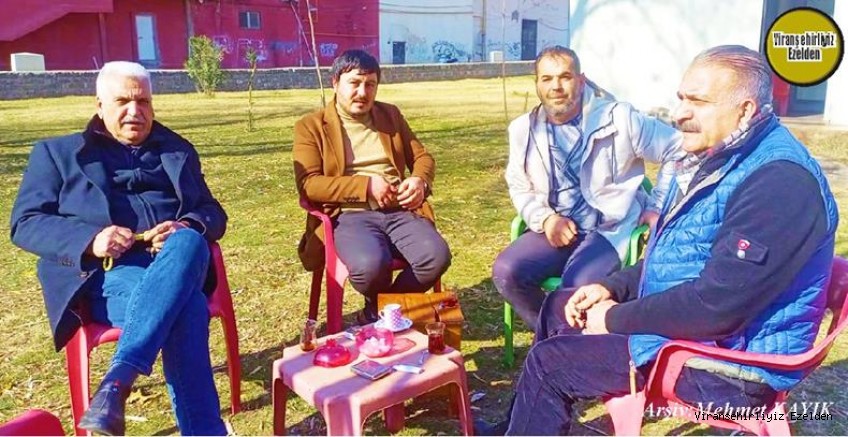 Yıllardan Beridir Almanya’da yaşayan Arif Seyrek, Kardeşi Lütfü Seyrek, Yazar Seydo Turgut ve Gazeteci Turan Seyrek