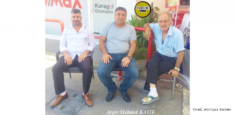 Yıllardan Beridir İzmir’de Yaşayan, Abdurrahman Seyrek, Münir Kaya ve Murat Kaya