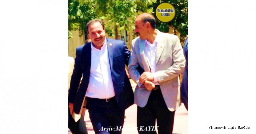 Yıllardan Beridir Şanlıurfa Büyükşehir Belediyesinde Görev yapan, Sevilen Güzel İnsan İbrahim Gelin ve Şanlıurfa Milletvekil Dr. Halil Özcan