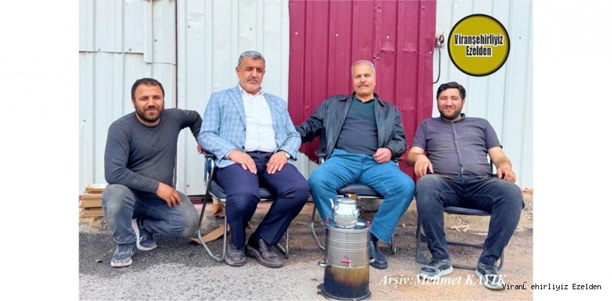 Yönetim Kurulu Başkanı Şeyhmus Mehmet Dolaş, Misafiri Zeynelabidin Eski, Çocukları Yusuf Dolaş ve Ahmet Dolaş